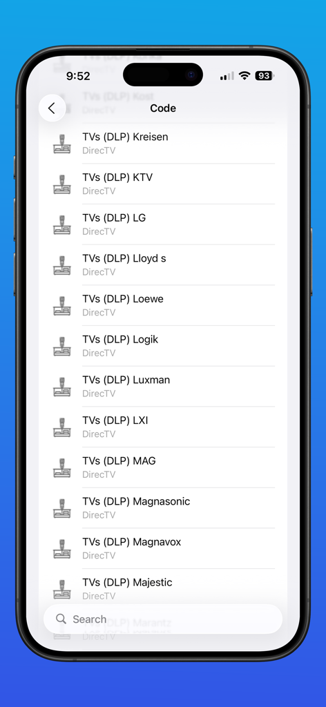 Smart TV Remote IP WIFI PRO - A list of TV brands and models compatible with the Smart TV Remote app