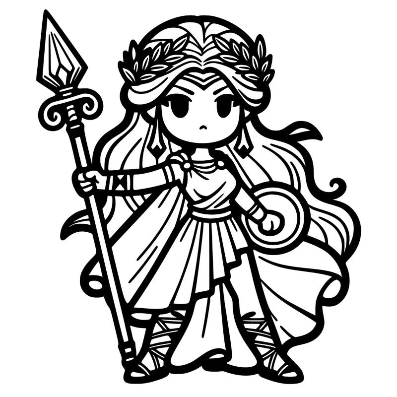 goddess of war athena