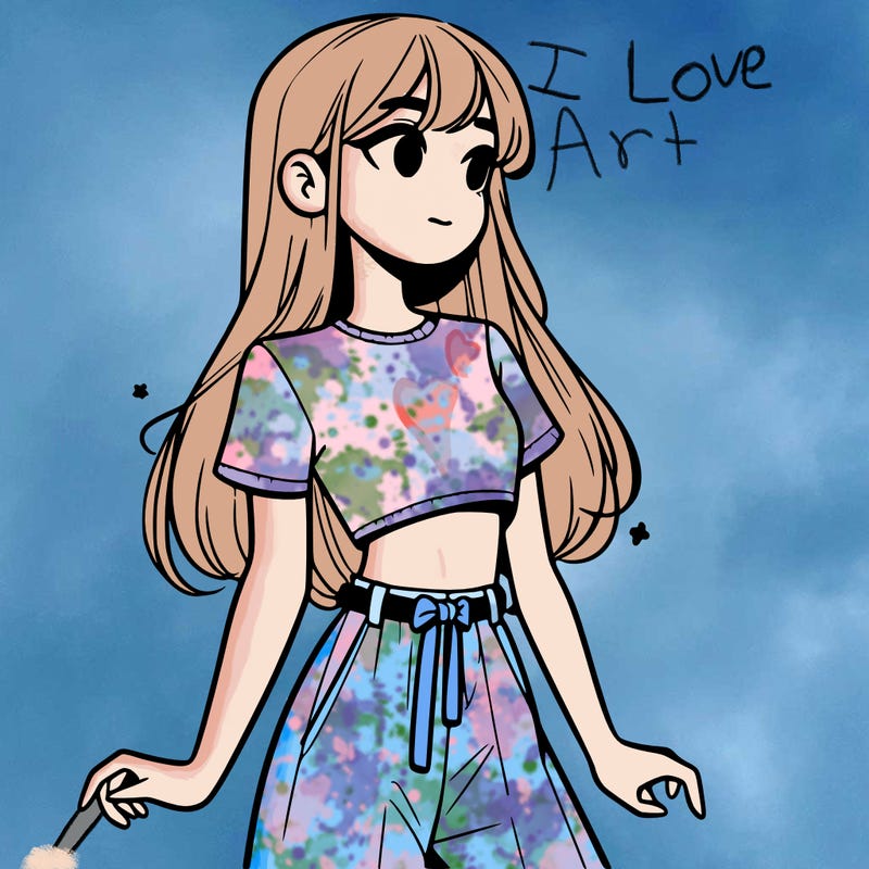 girl in a cute crop top