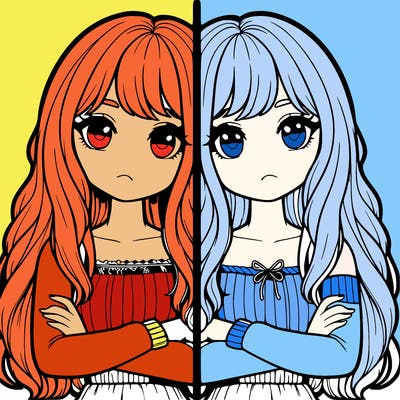 realistic girls split