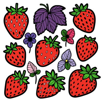 strawberries