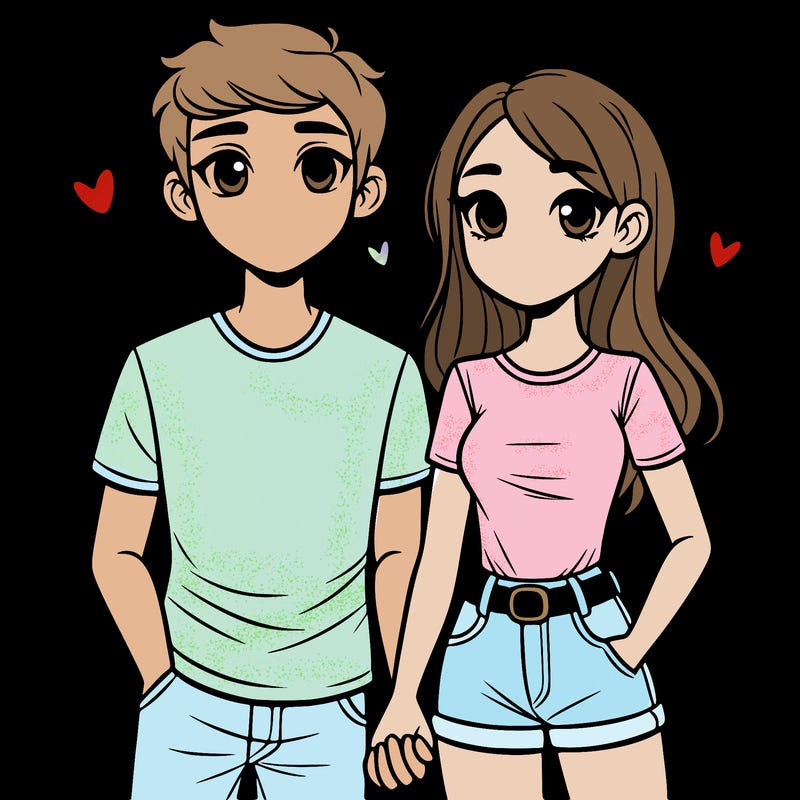 boyfriend and girlfriend