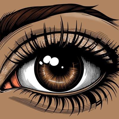 realistic eye
