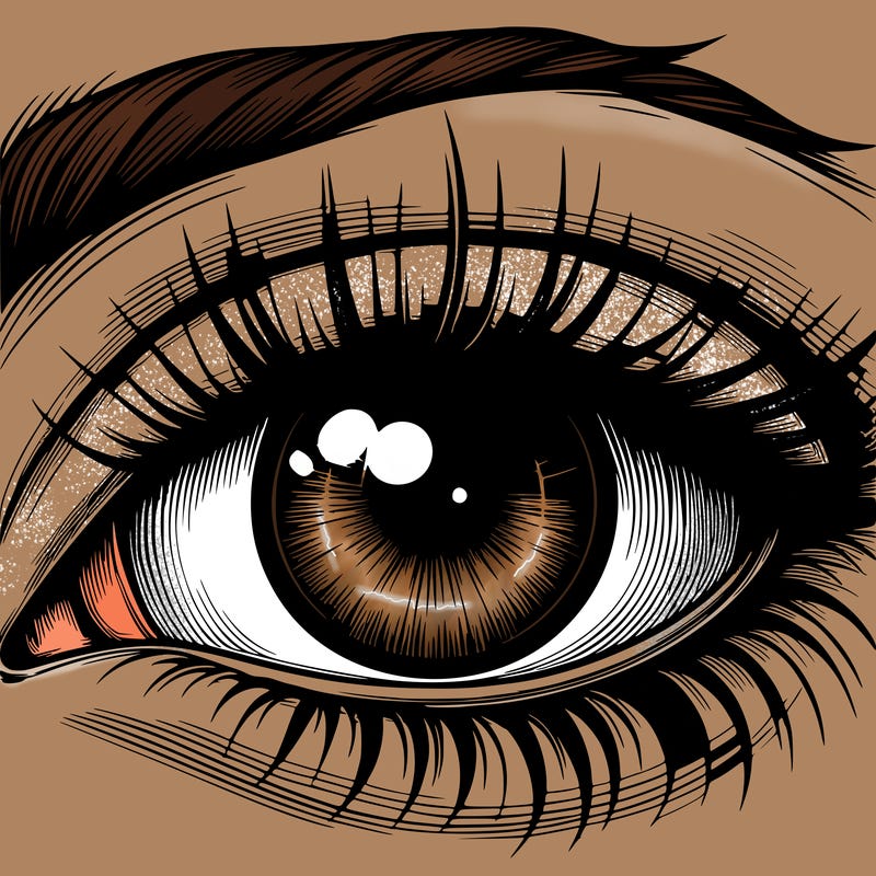 realistic eye