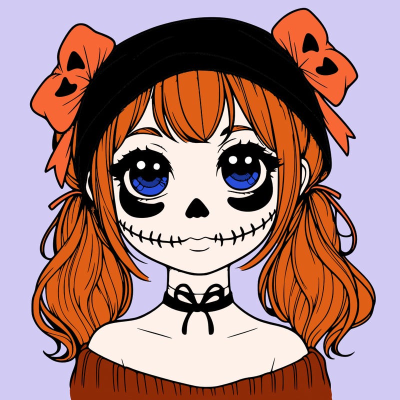 realistic girl halloween