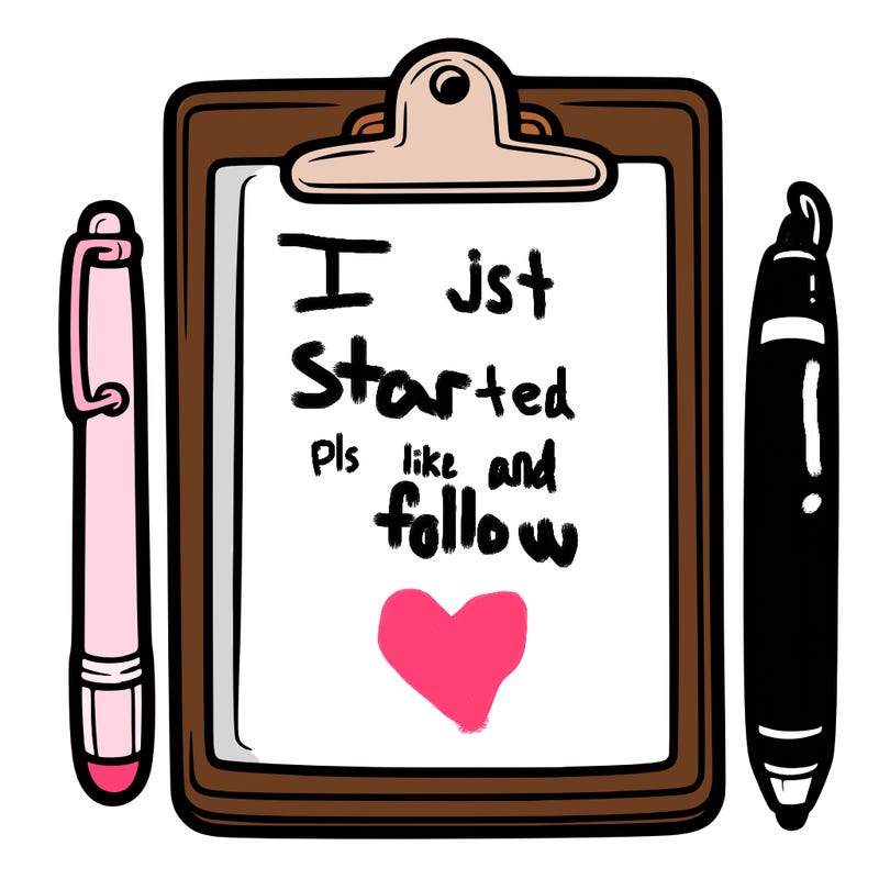 blank clip board with pen