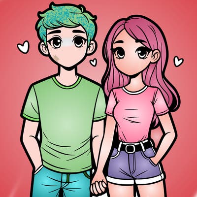 boyfriend and girlfriend