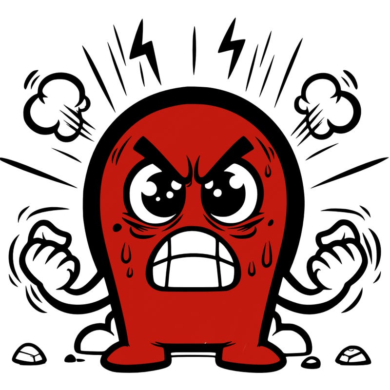 cartoon anger