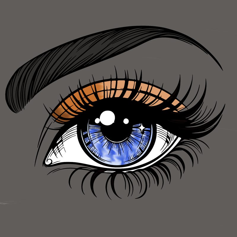 a beautiful eye