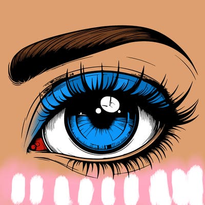 realistic eye