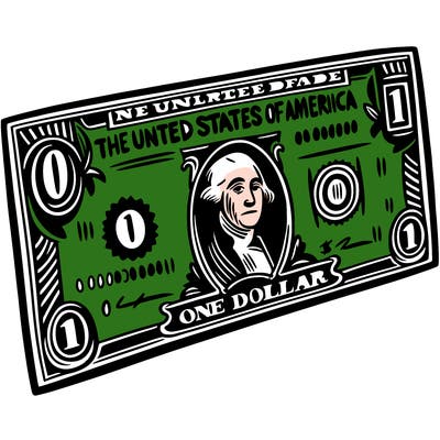 a u.s dollar note