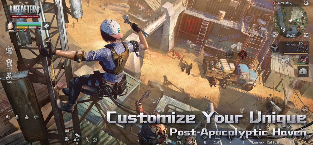 Survivors working together to build a unique haven in the LifeAfter post-apocalyptic world