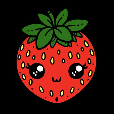 cute strawberry