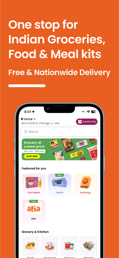 Quicklly - Food & Drink App | MWM