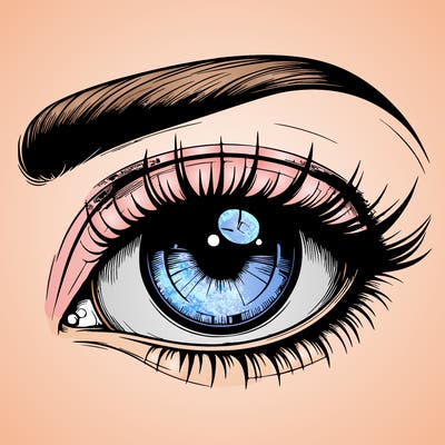 realistic eye