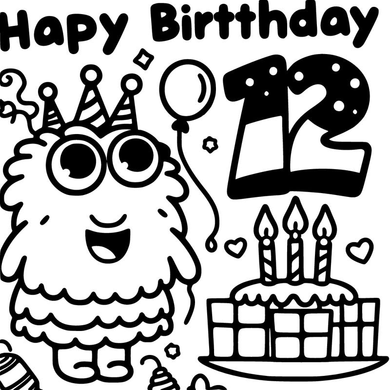 happy birthday 12