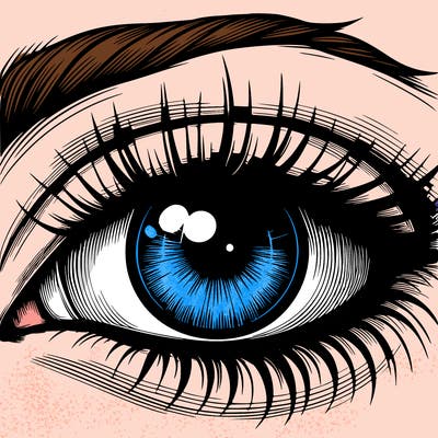 realistic eye