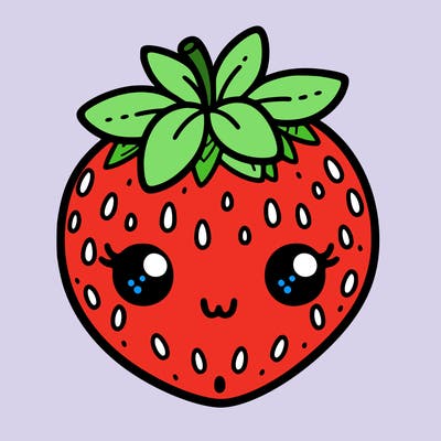 cute strawberry