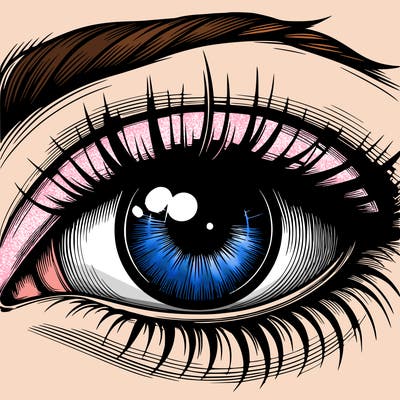 realistic eye