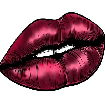 realistic lips