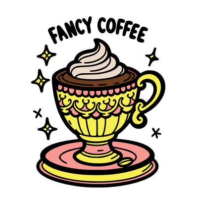 fancy coffee