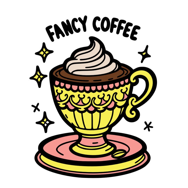 fancy coffee