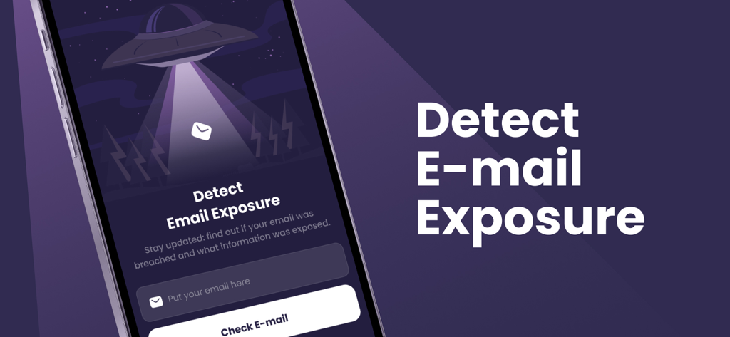 Smart Armor - Stealtharix - Stealtharix App-Oberfläche zur Erkennung von E-Mail-Exposition und Datenlecks