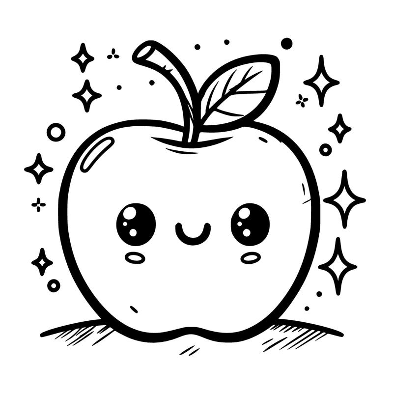 an apple