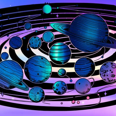 realistic planets on a solar system