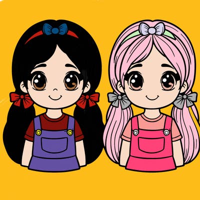 twin sisters