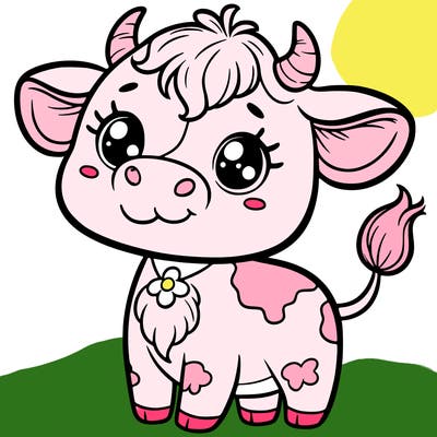 cute cow