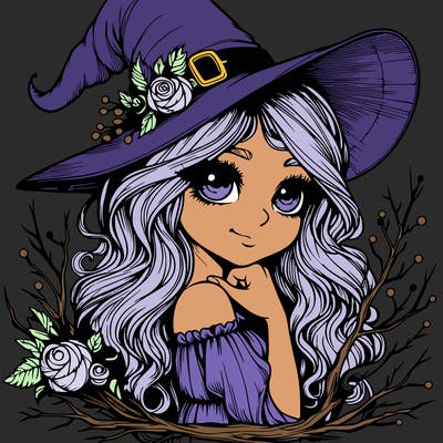realistic witch