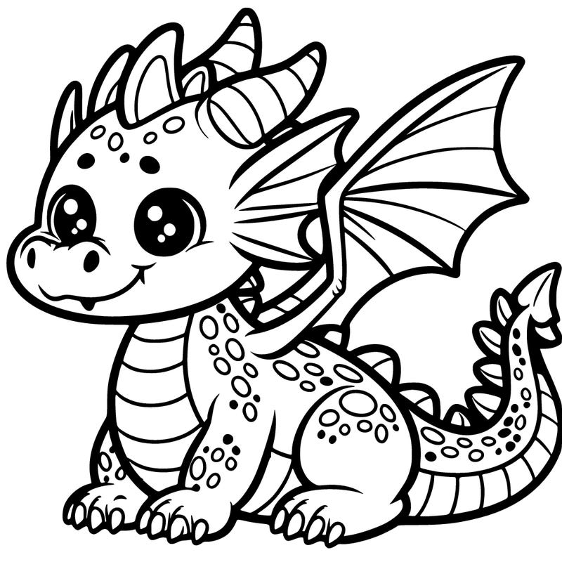 cartoon dragon
