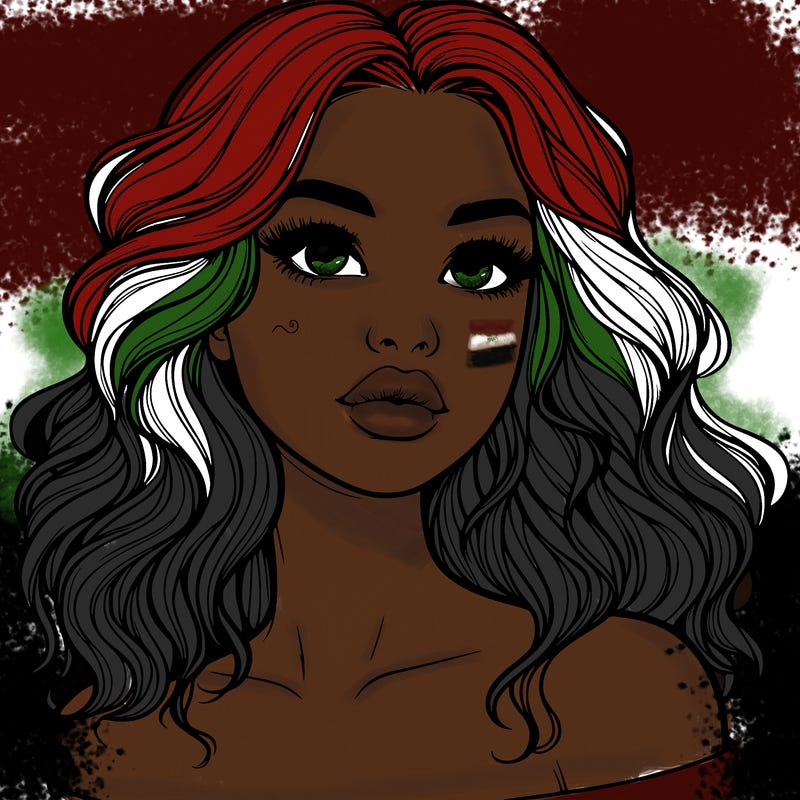 realistic girl with wavy hair and lips