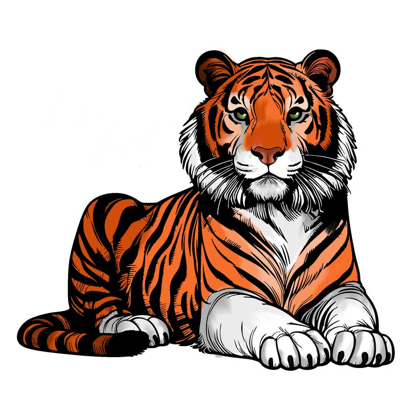 realistic tiger