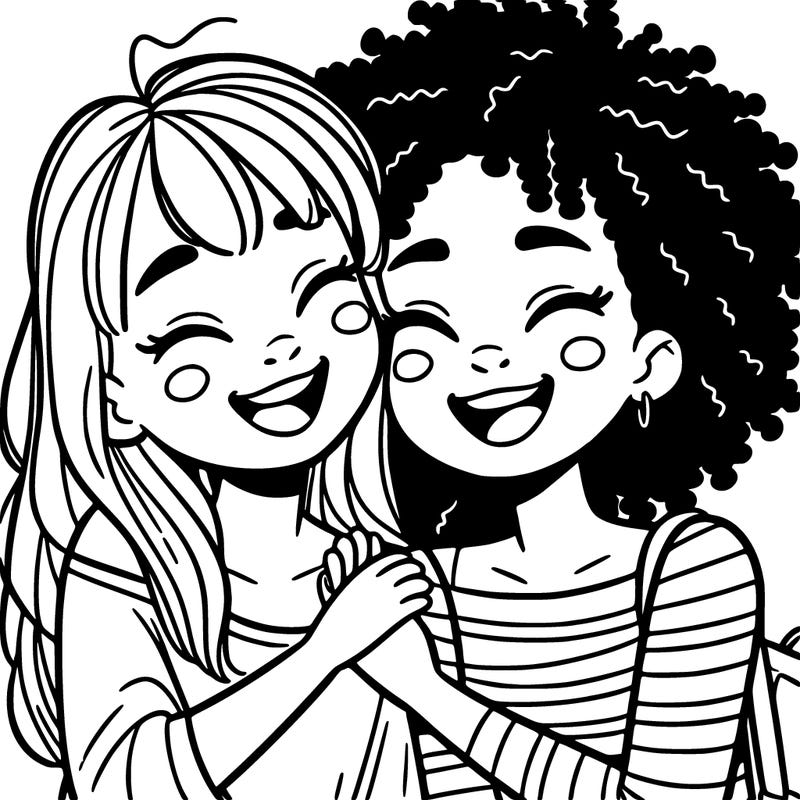 2 girl best friends