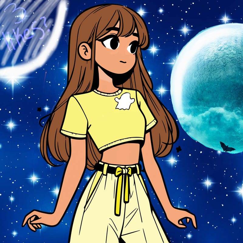 girl in a cute crop top