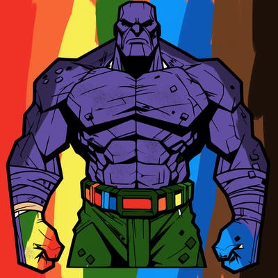thanos from squid game