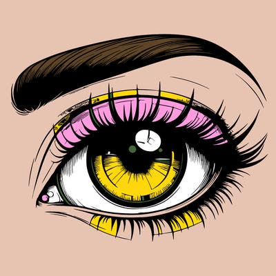 realistic eye