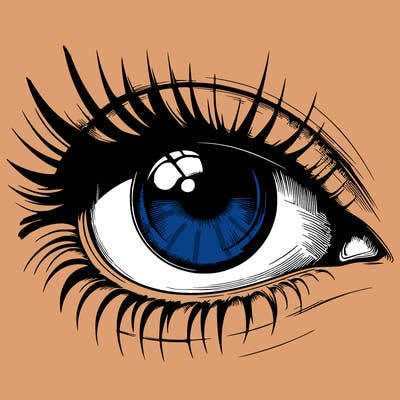 realistic eye