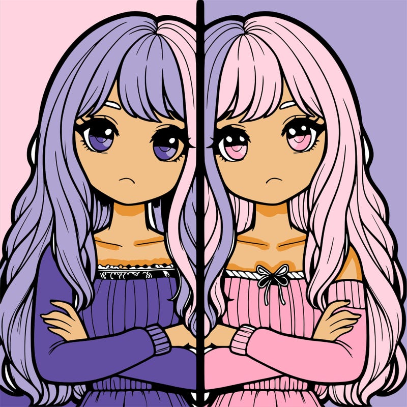 realistic girls split