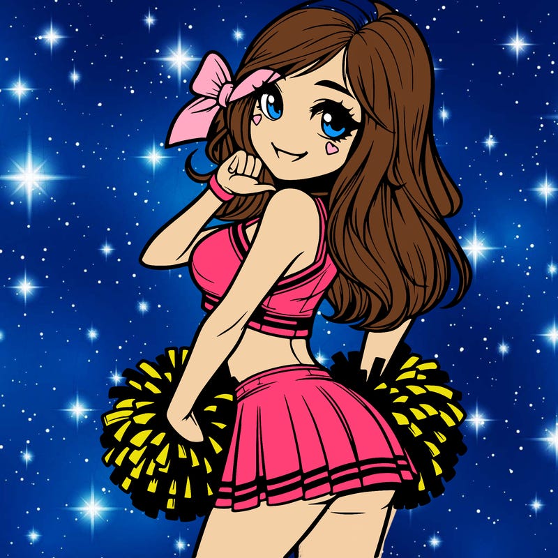realistic cheerleader