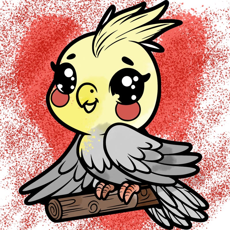 cute cockatiel