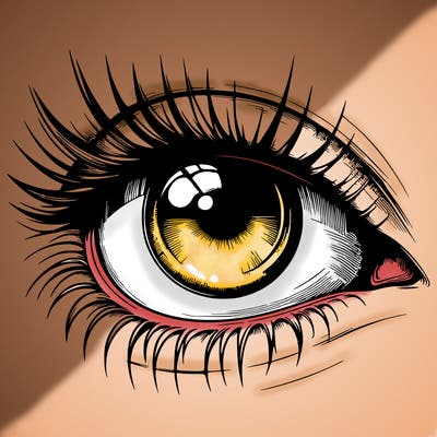 realistic eye