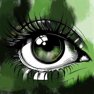 realistic eye