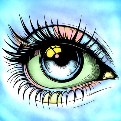 realistic eye