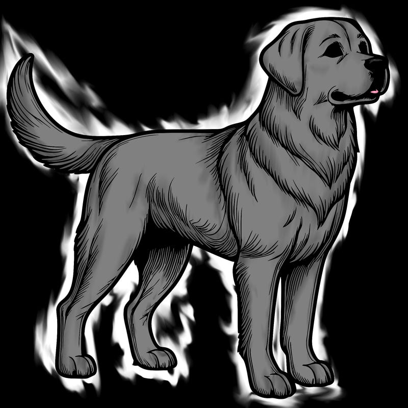 realistic dog