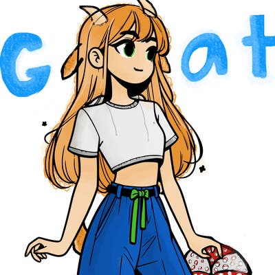 girl in a cute crop top