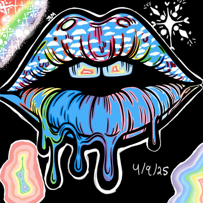 lips that look realistic and drip