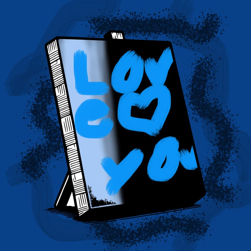 blank canvas realistic